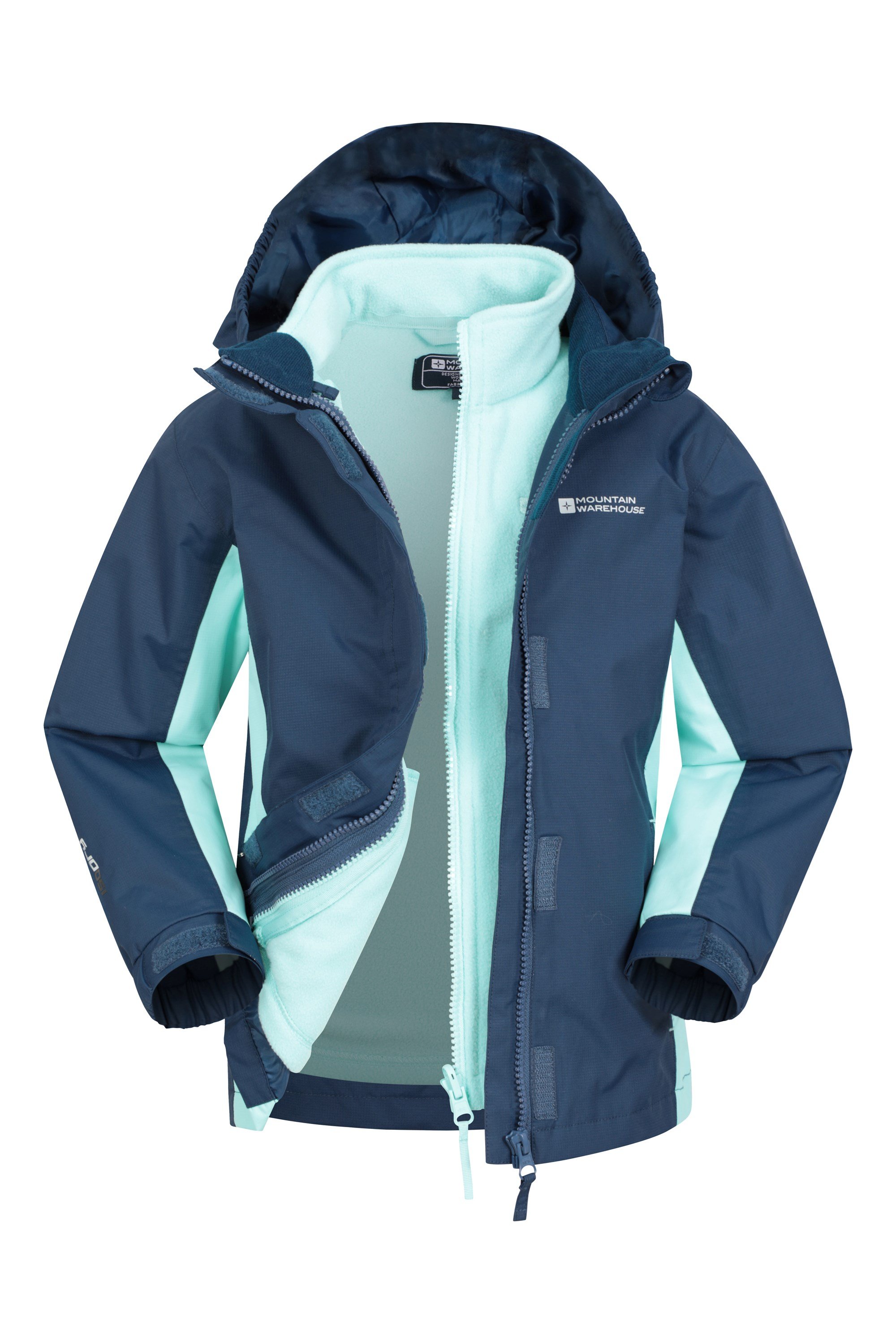 Mountain Warehouse Everest Kids Waterproof Ski Jacket Winter Jacket 