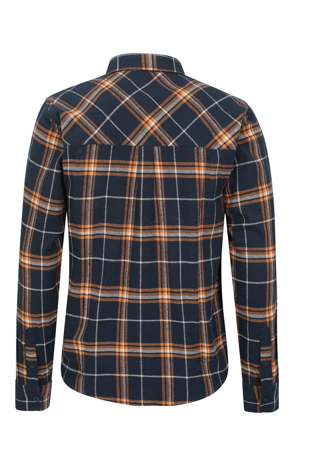 Mountain Warehouse Herren Flanell Langarm Hemd 100% Baumwolle Atmungsaktiv - Bild 51 von 316