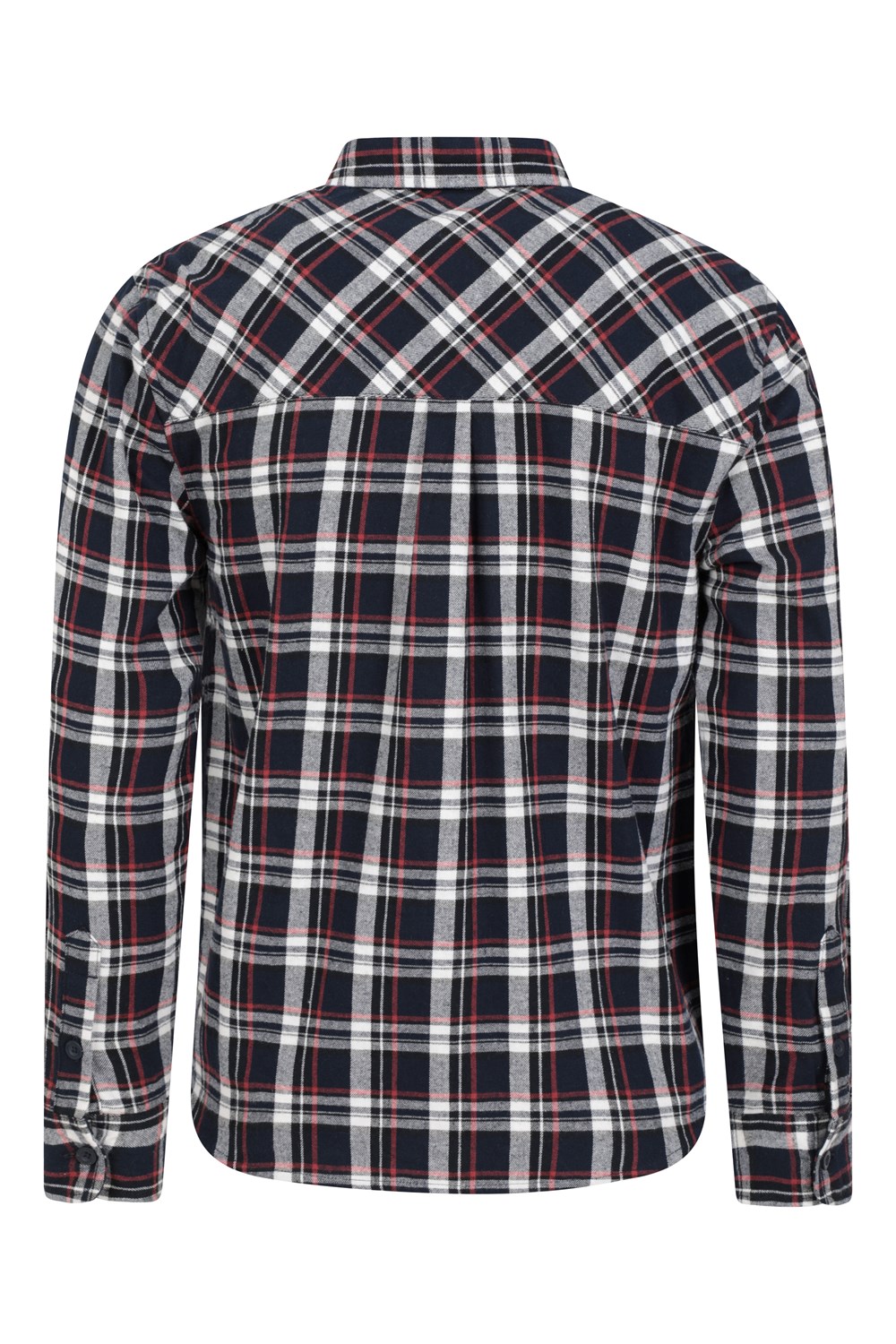 Mountain Warehouse Herren Flanell Langarm Hemd 100% Baumwolle Atmungsaktiv - Bild 43 von 316