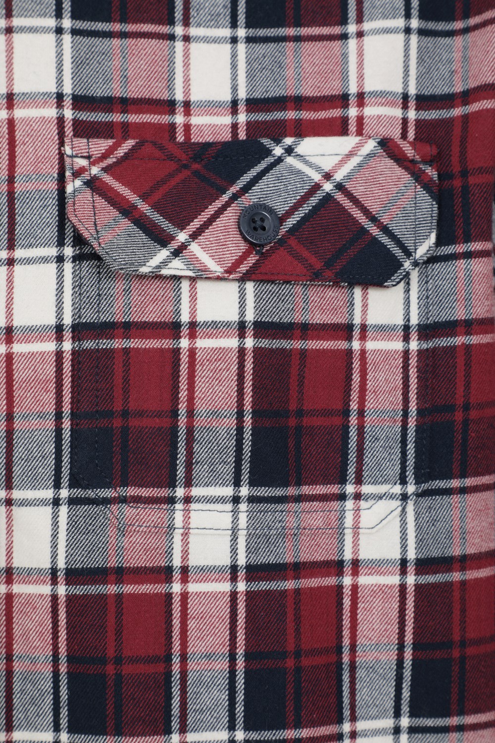 Mountain Warehouse Herren Flanell Langarm Hemd 100% Baumwolle Atmungsaktiv - Bild 67 von 316