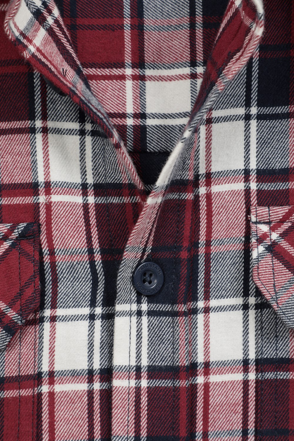 Mountain Warehouse Herren Flanell Langarm Hemd 100% Baumwolle Atmungsaktiv - Bild 71 von 316