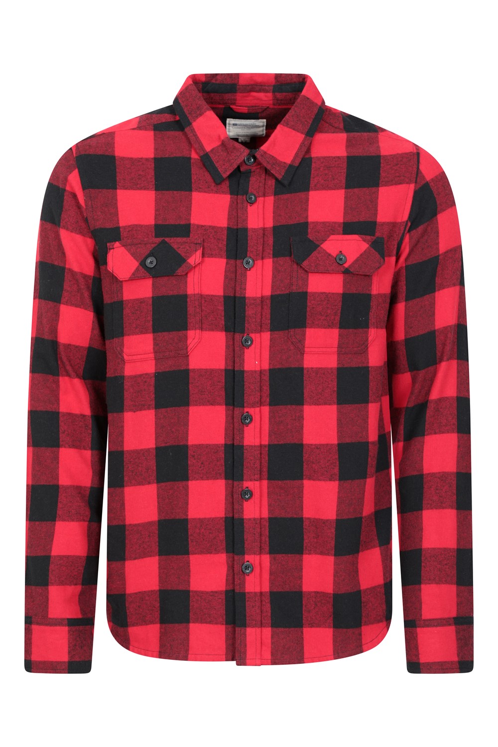 Mountain Warehouse Herren Flanell Langarm Hemd 100% Baumwolle Atmungsaktiv - Bild 86 von 316