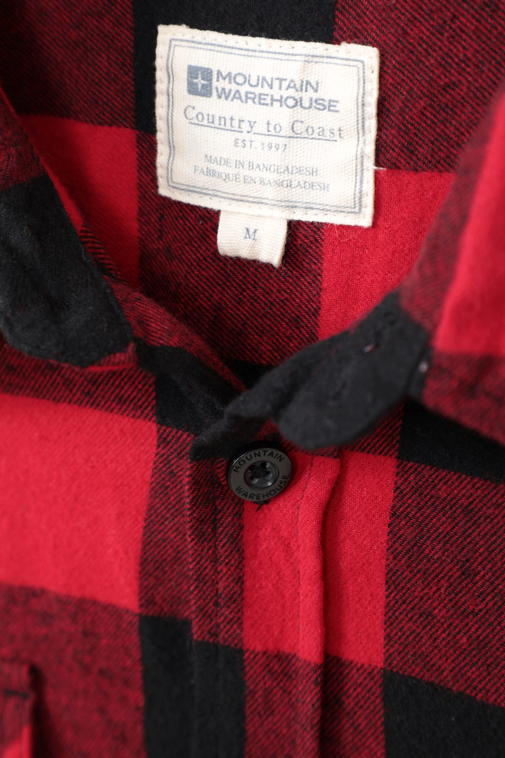 Mountain Warehouse Herren Flanell Langarm Hemd 100% Baumwolle Atmungsaktiv - Bild 91 von 316