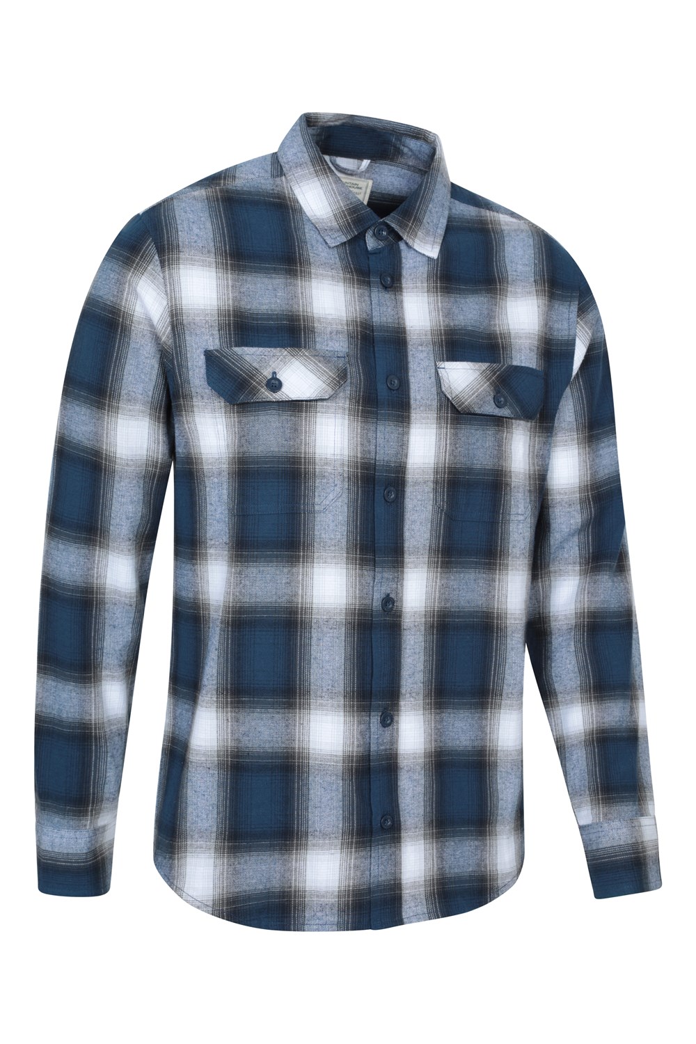 Mountain Warehouse Herren Flanell Langarm Hemd 100% Baumwolle Atmungsaktiv - Bild 104 von 316