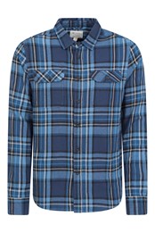 Trace Mens Flannel Long Sleeve Shirt 