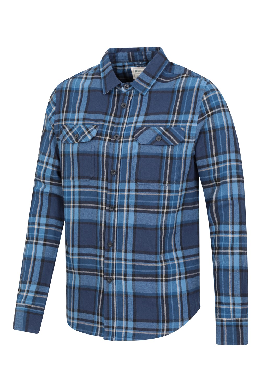 Mountain Warehouse Herren Flanell Langarm Hemd 100% Baumwolle Atmungsaktiv - Bild 116 von 316