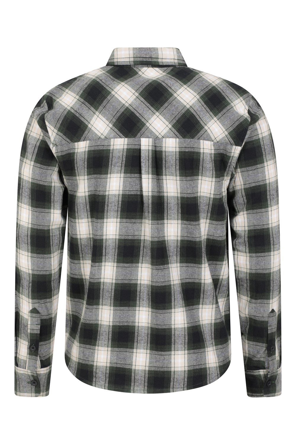 Mountain Warehouse Herren Flanell Langarm Hemd 100% Baumwolle Atmungsaktiv - Bild 140 von 316