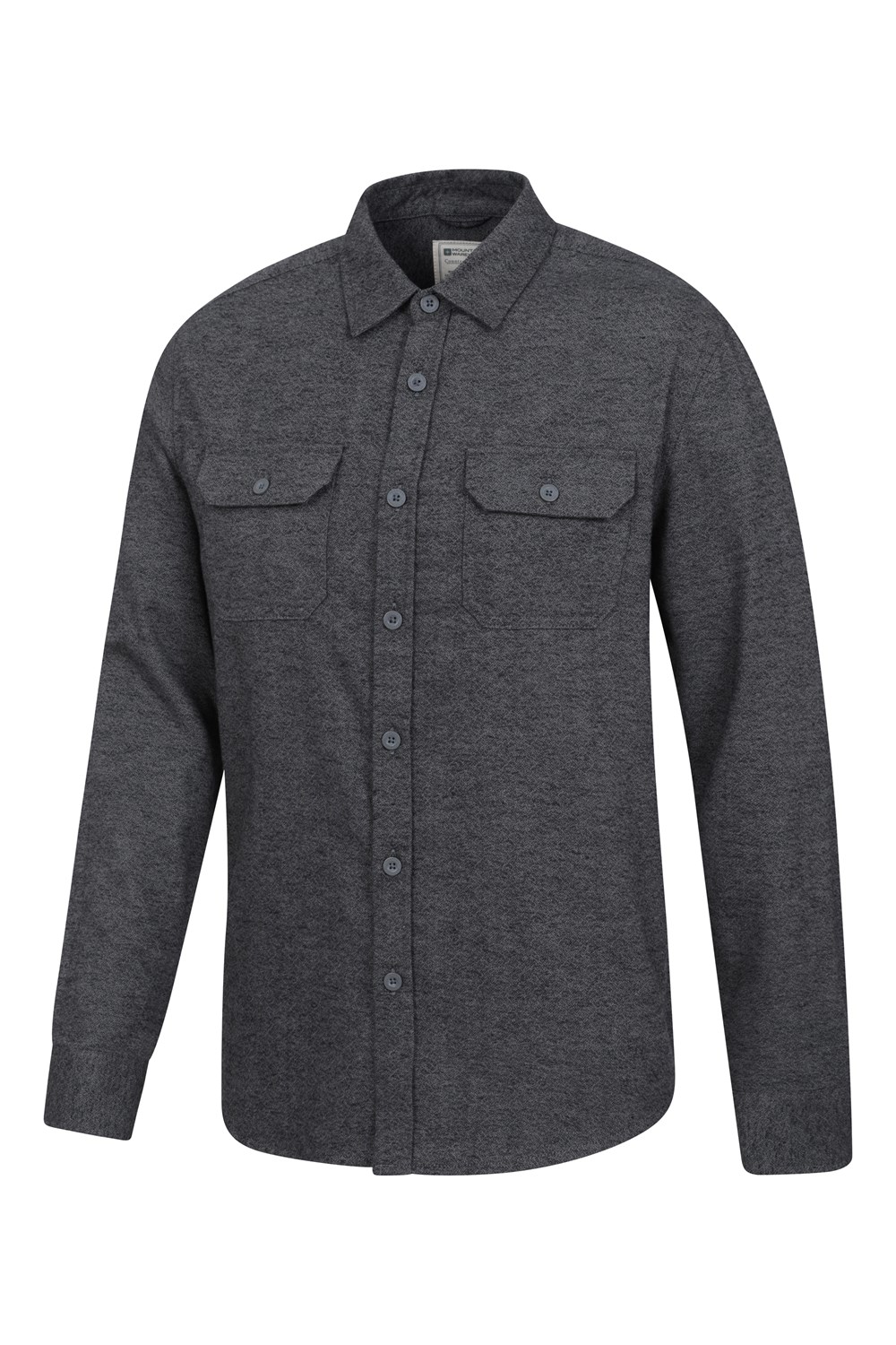 Mountain Warehouse Herren Flanell Langarm Hemd 100% Baumwolle Atmungsaktiv - Bild 148 von 316