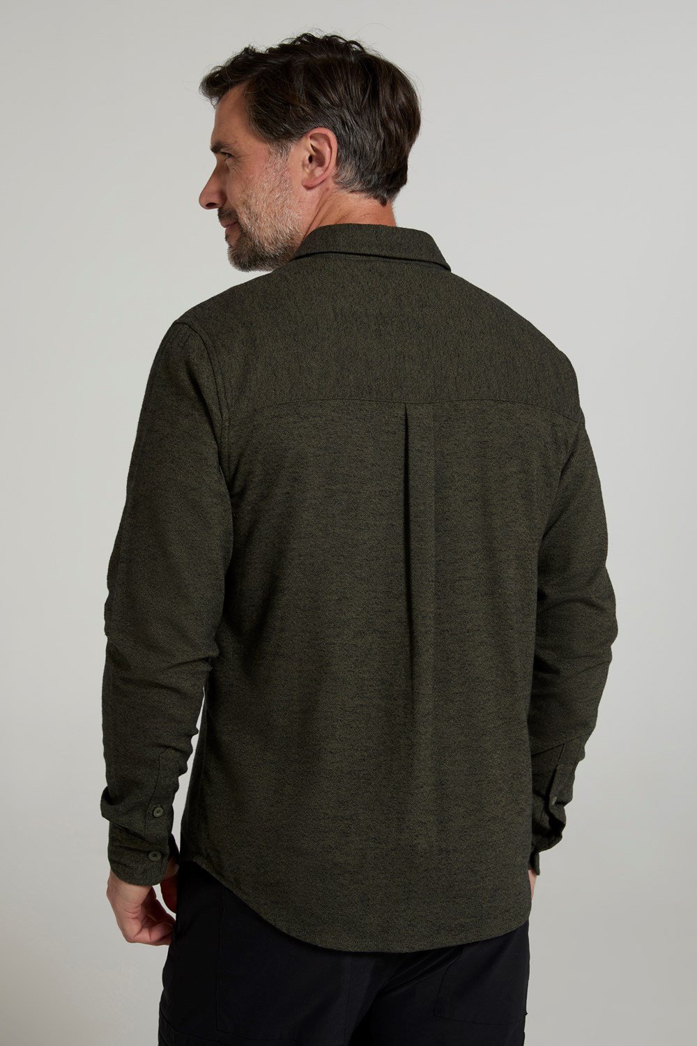 Mountain Warehouse Herren Flanell Langarm Hemd 100% Baumwolle Atmungsaktiv - Bild 166 von 316