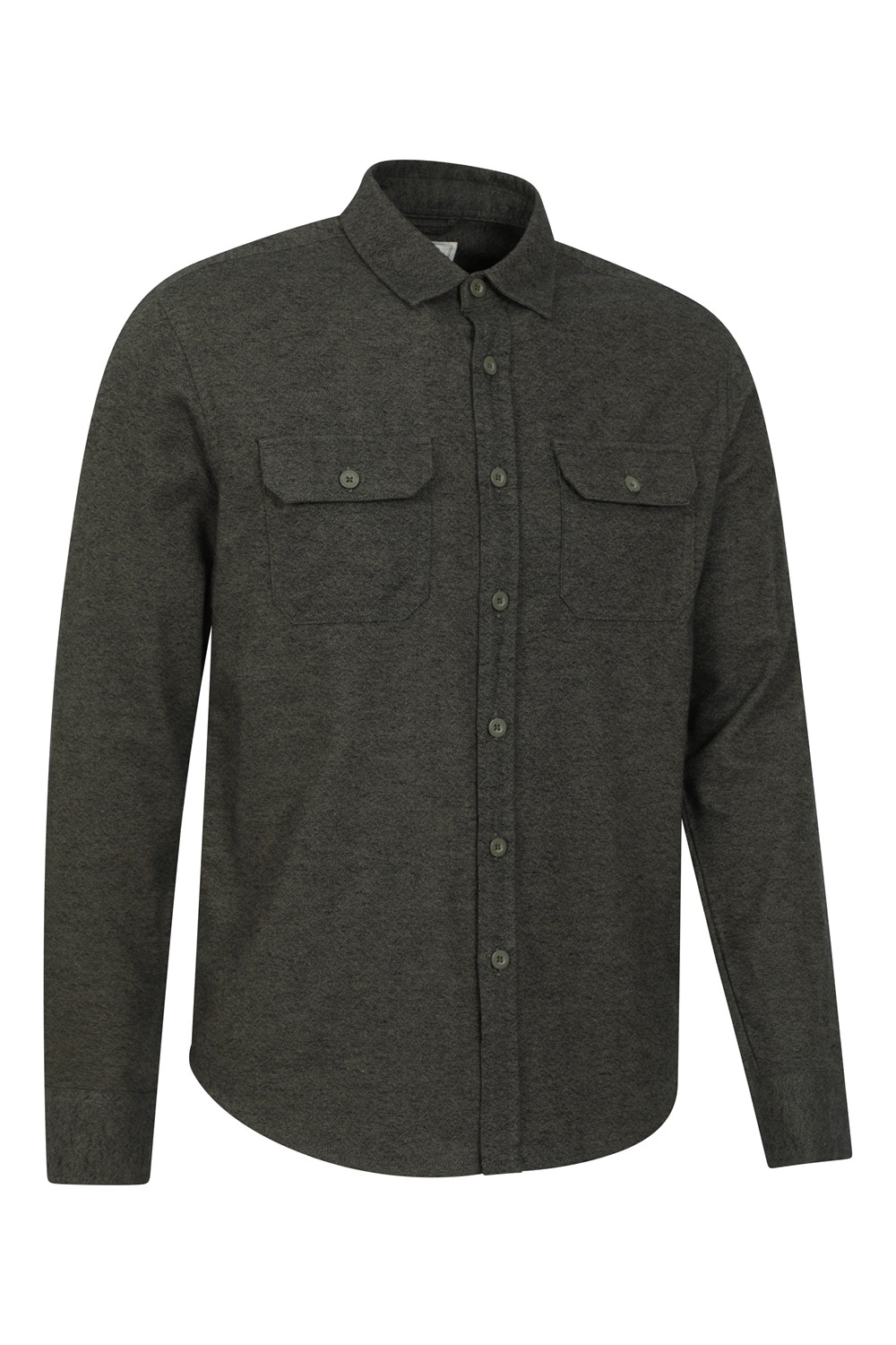 Mountain Warehouse Herren Flanell Langarm Hemd 100% Baumwolle Atmungsaktiv - Bild 169 von 316