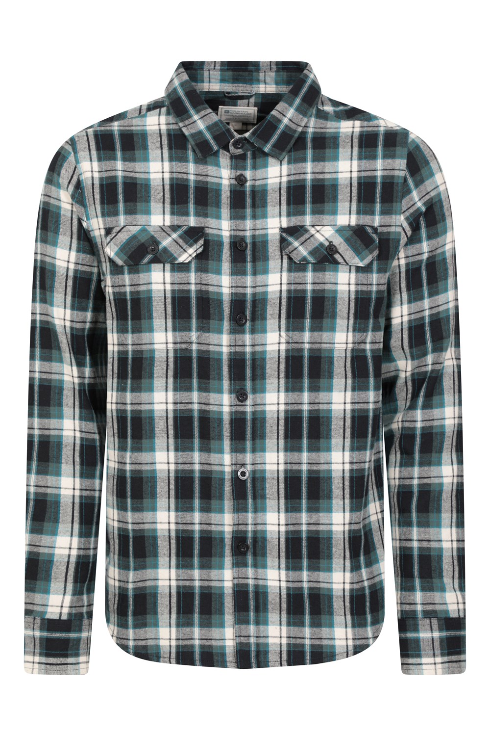 Mountain Warehouse Herren Flanell Langarm Hemd 100% Baumwolle Atmungsaktiv - Bild 185 von 316