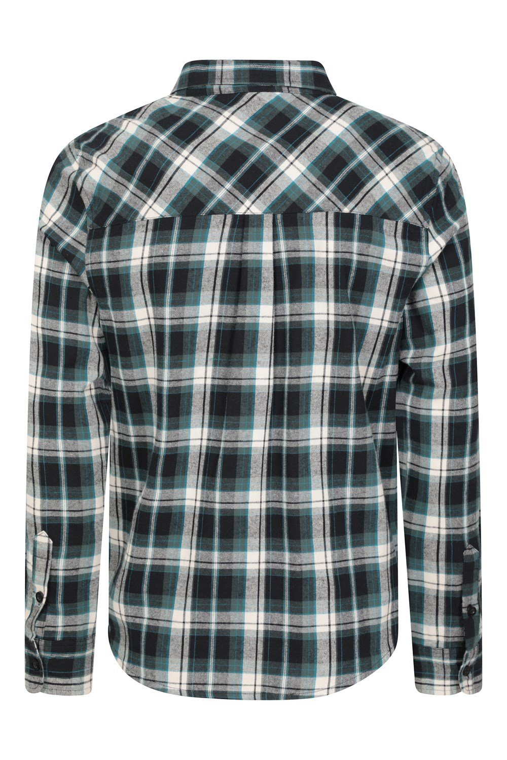 Mountain Warehouse Herren Flanell Langarm Hemd 100% Baumwolle Atmungsaktiv - Bild 187 von 316