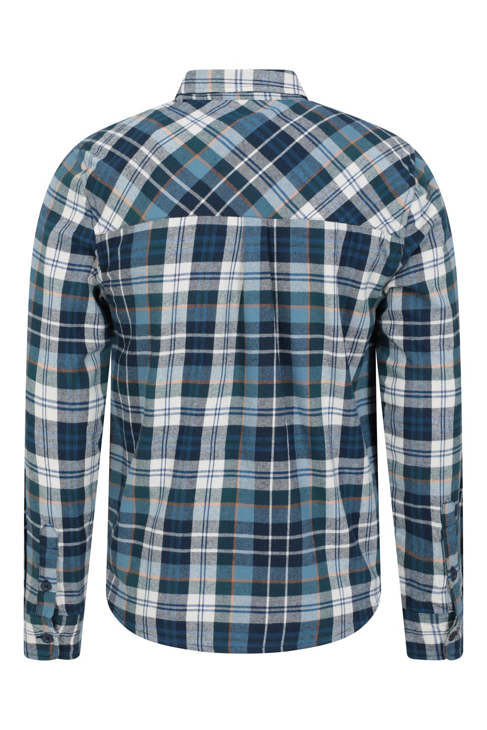 Mountain Warehouse Herren Flanell Langarm Hemd 100% Baumwolle Atmungsaktiv - Bild 200 von 316