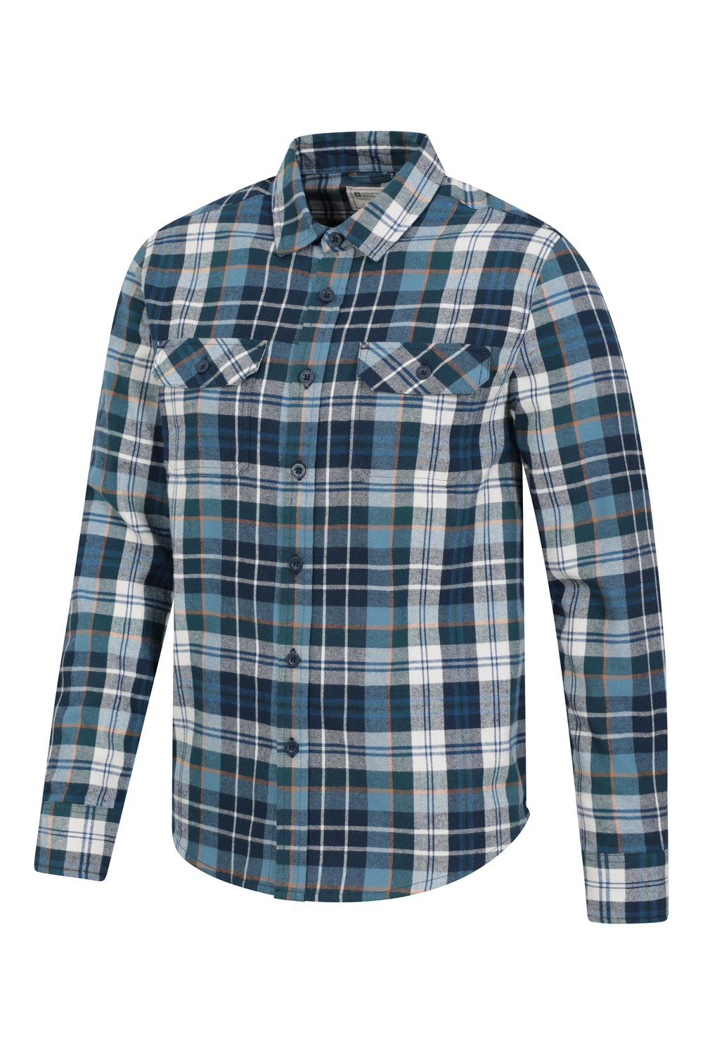 Mountain Warehouse Herren Flanell Langarm Hemd 100% Baumwolle Atmungsaktiv - Bild 201 von 316