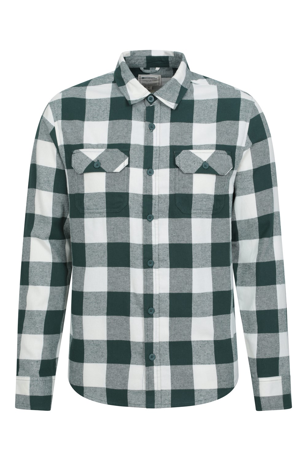 Mountain Warehouse Herren Flanell Langarm Hemd 100% Baumwolle Atmungsaktiv - Bild 206 von 316