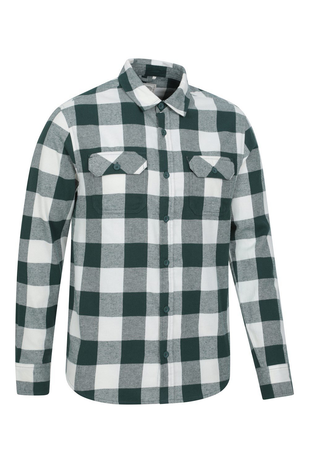 Mountain Warehouse Herren Flanell Langarm Hemd 100% Baumwolle Atmungsaktiv - Bild 207 von 316