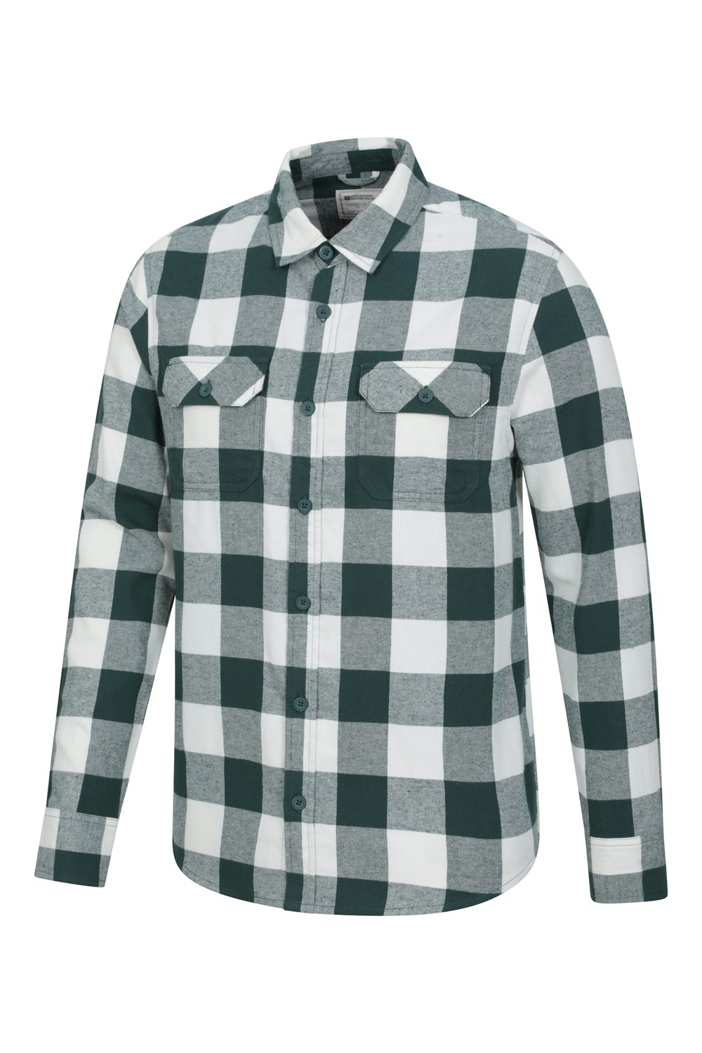 Mountain Warehouse Herren Flanell Langarm Hemd 100% Baumwolle Atmungsaktiv - Bild 209 von 316