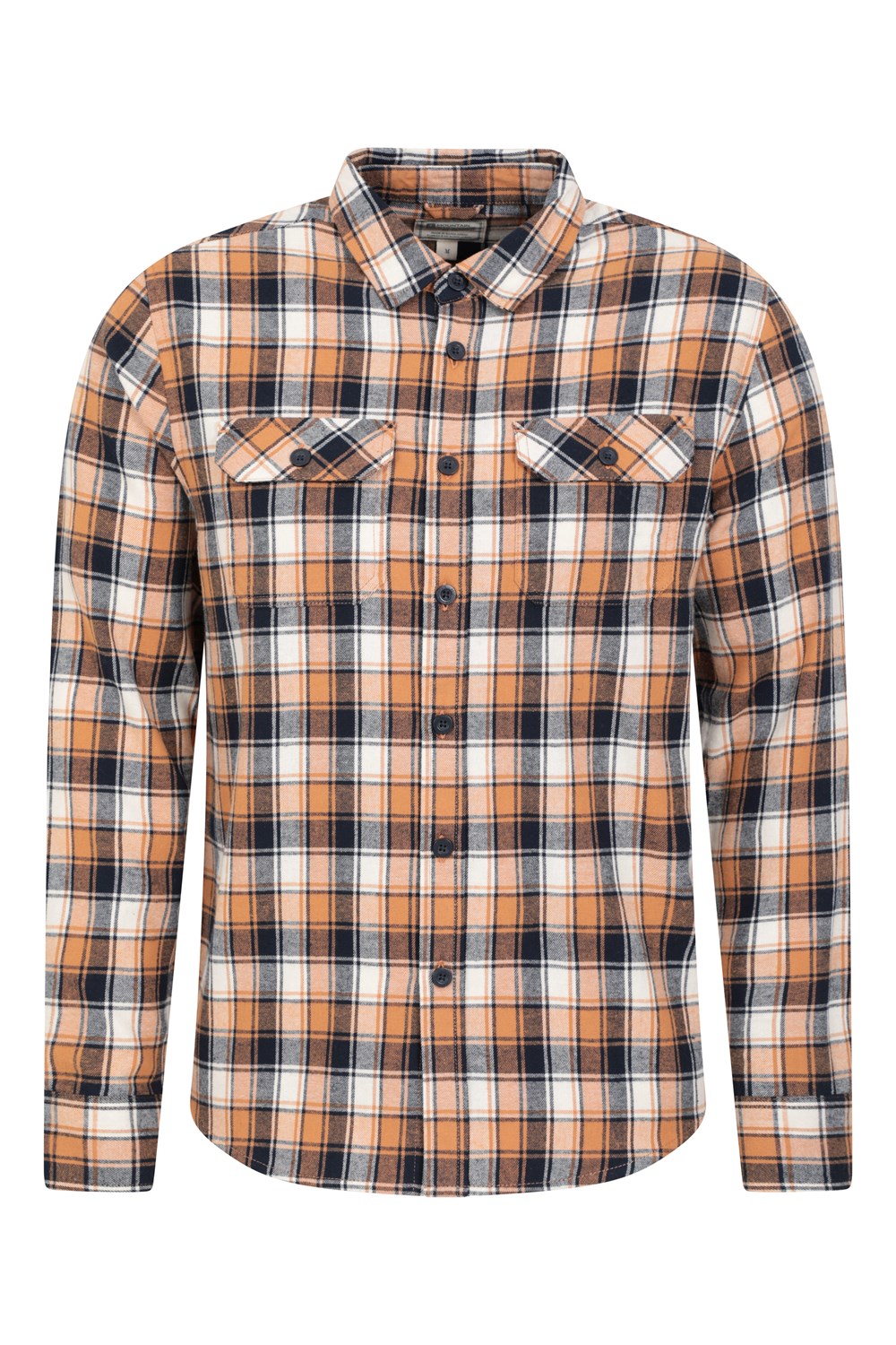 Mountain Warehouse Herren Flanell Langarm Hemd 100% Baumwolle Atmungsaktiv - Bild 211 von 316