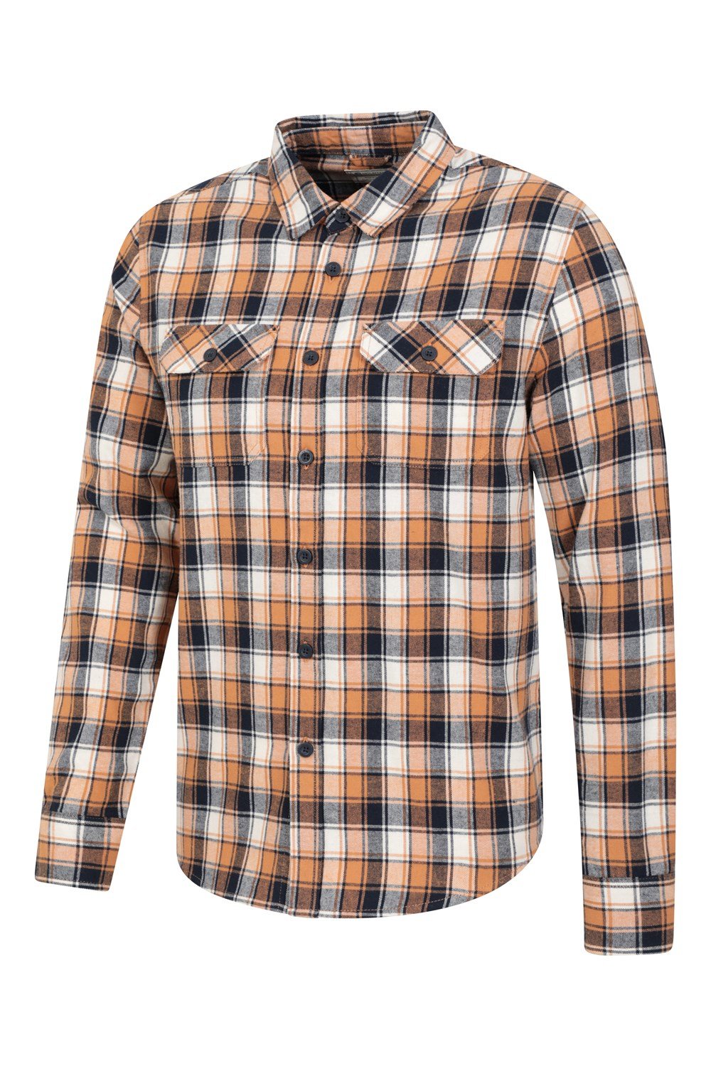 Mountain Warehouse Herren Flanell Langarm Hemd 100% Baumwolle Atmungsaktiv - Bild 215 von 316