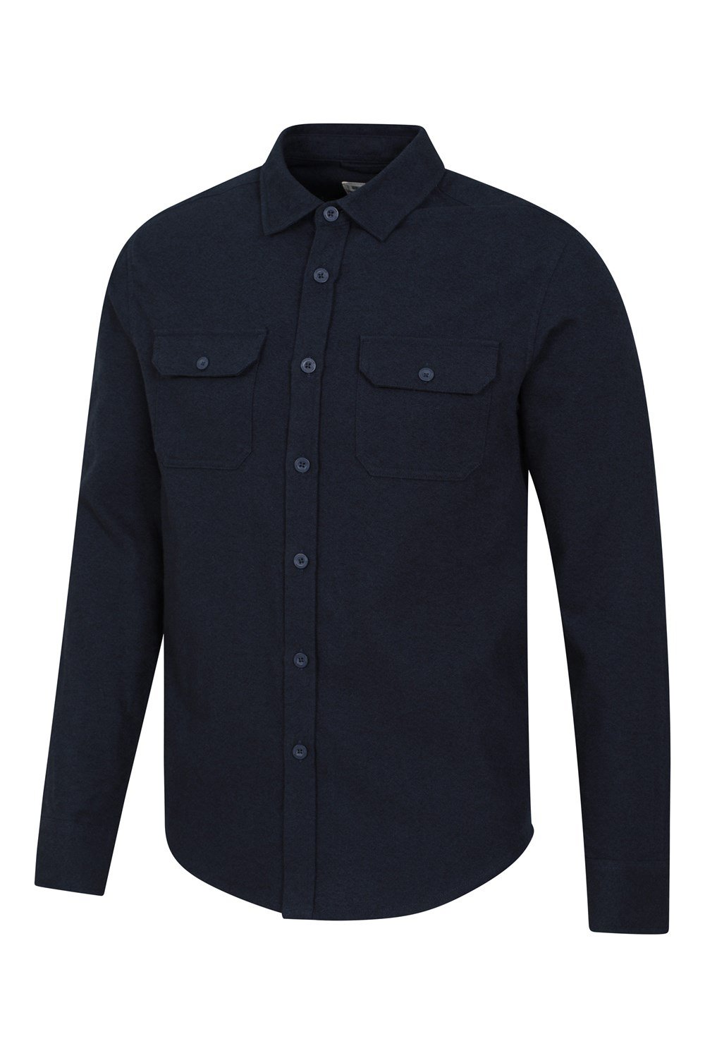 Mountain Warehouse Herren Flanell Langarm Hemd 100% Baumwolle Atmungsaktiv - Bild 225 von 316