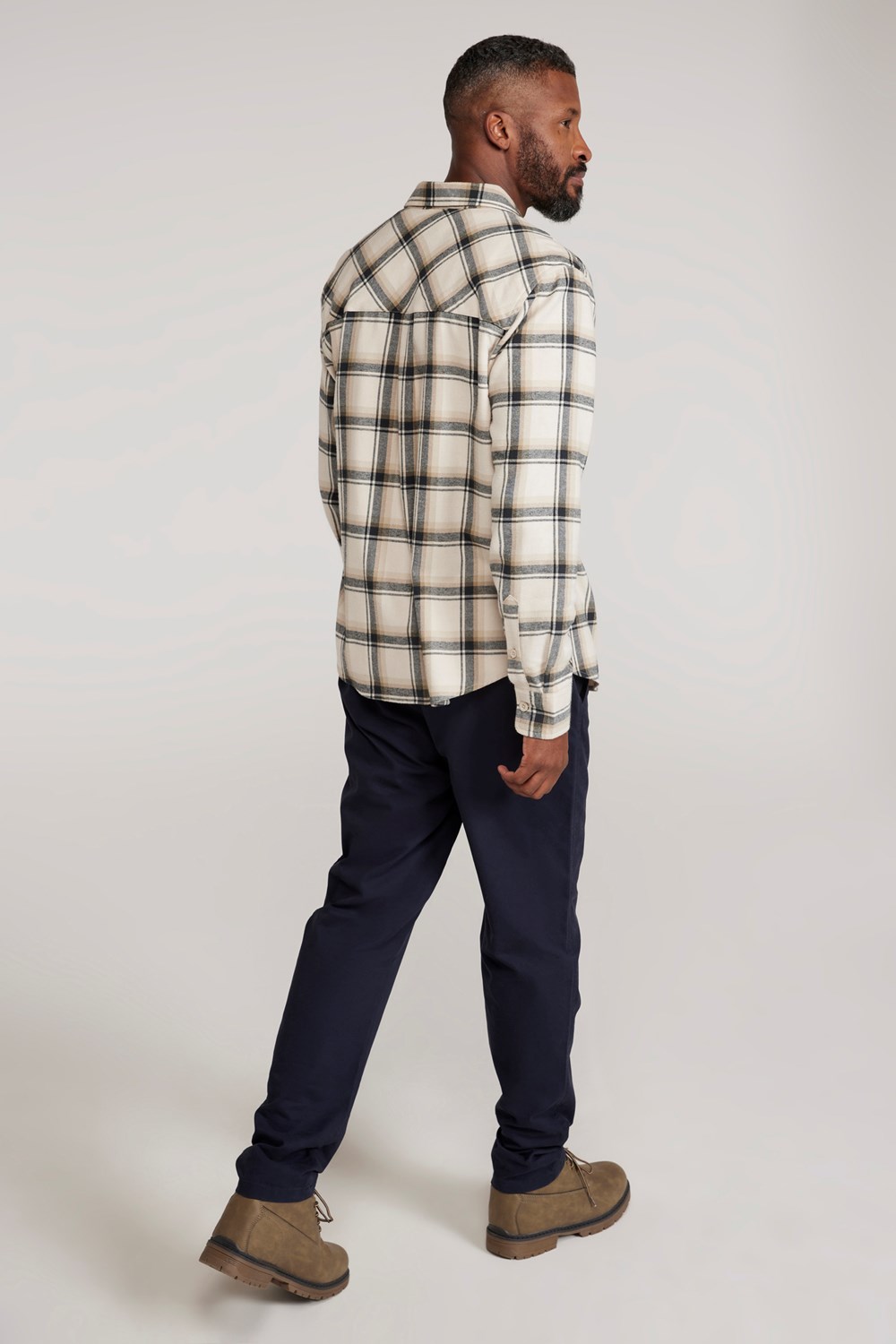 Mountain Warehouse Herren Flanell Langarm Hemd 100% Baumwolle Atmungsaktiv - Bild 232 von 316
