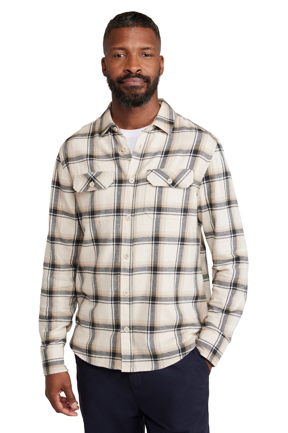 Mountain Warehouse Herren Flanell Langarm Hemd 100% Baumwolle Atmungsaktiv - Bild 238 von 316
