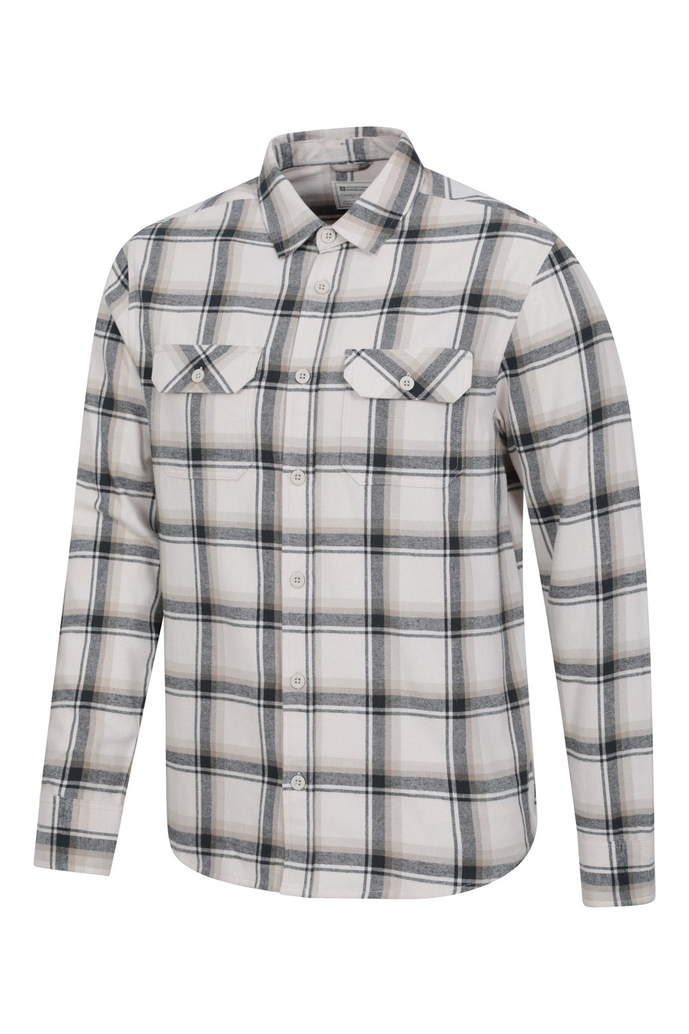 Mountain Warehouse Herren Flanell Langarm Hemd 100% Baumwolle Atmungsaktiv - Bild 236 von 316