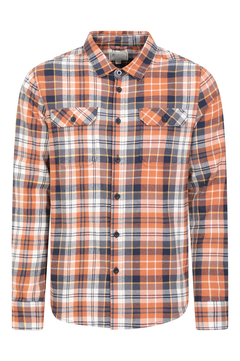 Mountain Warehouse Herren Flanell Langarm Hemd 100% Baumwolle Atmungsaktiv - Bild 244 von 316