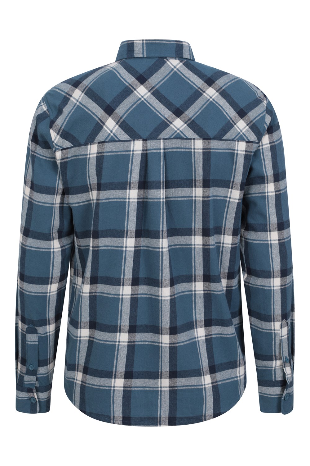Mountain Warehouse Herren Flanell Langarm Hemd 100% Baumwolle Atmungsaktiv - Bild 265 von 316