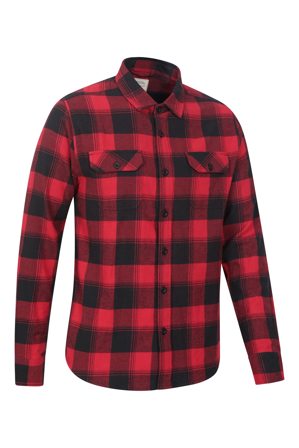 Mountain Warehouse Herren Flanell Langarm Hemd 100% Baumwolle Atmungsaktiv - Bild 275 von 316
