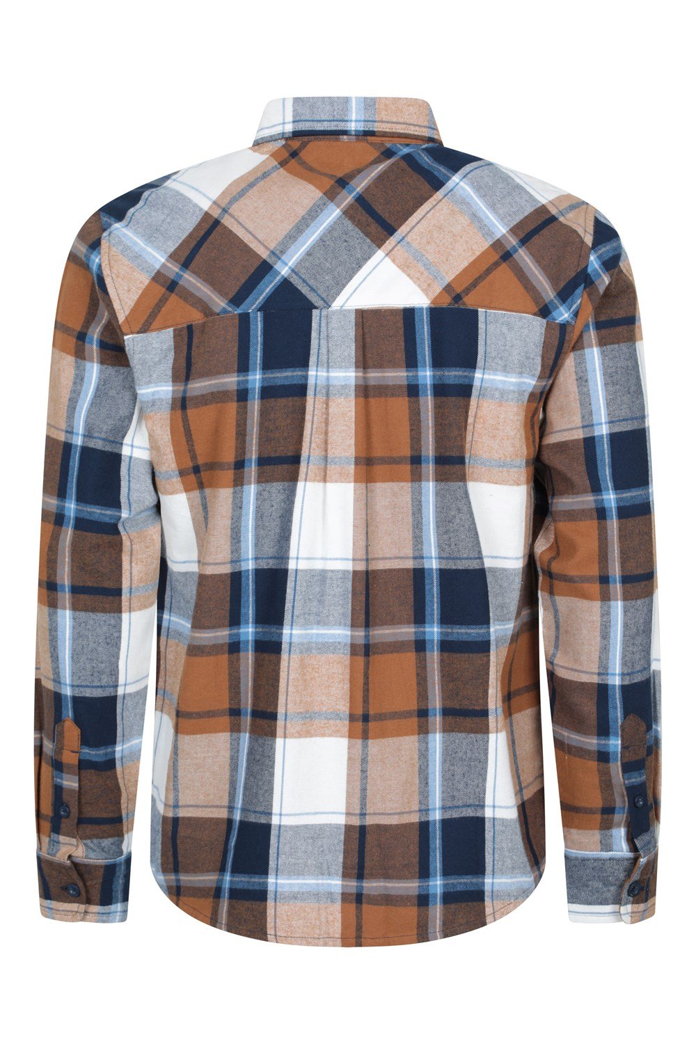 Mountain Warehouse Herren Flanell Langarm Hemd 100% Baumwolle Atmungsaktiv - Bild 302 von 316