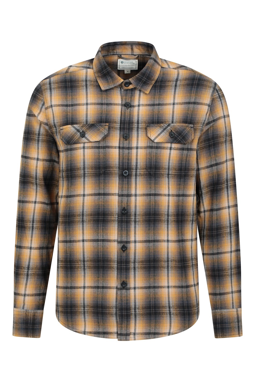 Mountain Warehouse Herren Flanell Langarm Hemd 100% Baumwolle Atmungsaktiv - Bild 311 von 316
