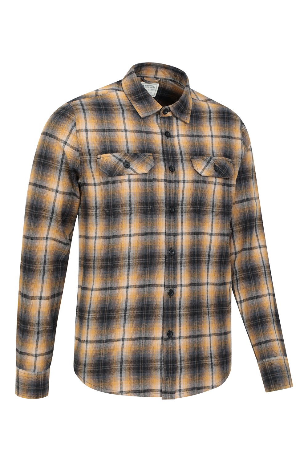 Mountain Warehouse Herren Flanell Langarm Hemd 100% Baumwolle Atmungsaktiv - Bild 312 von 316