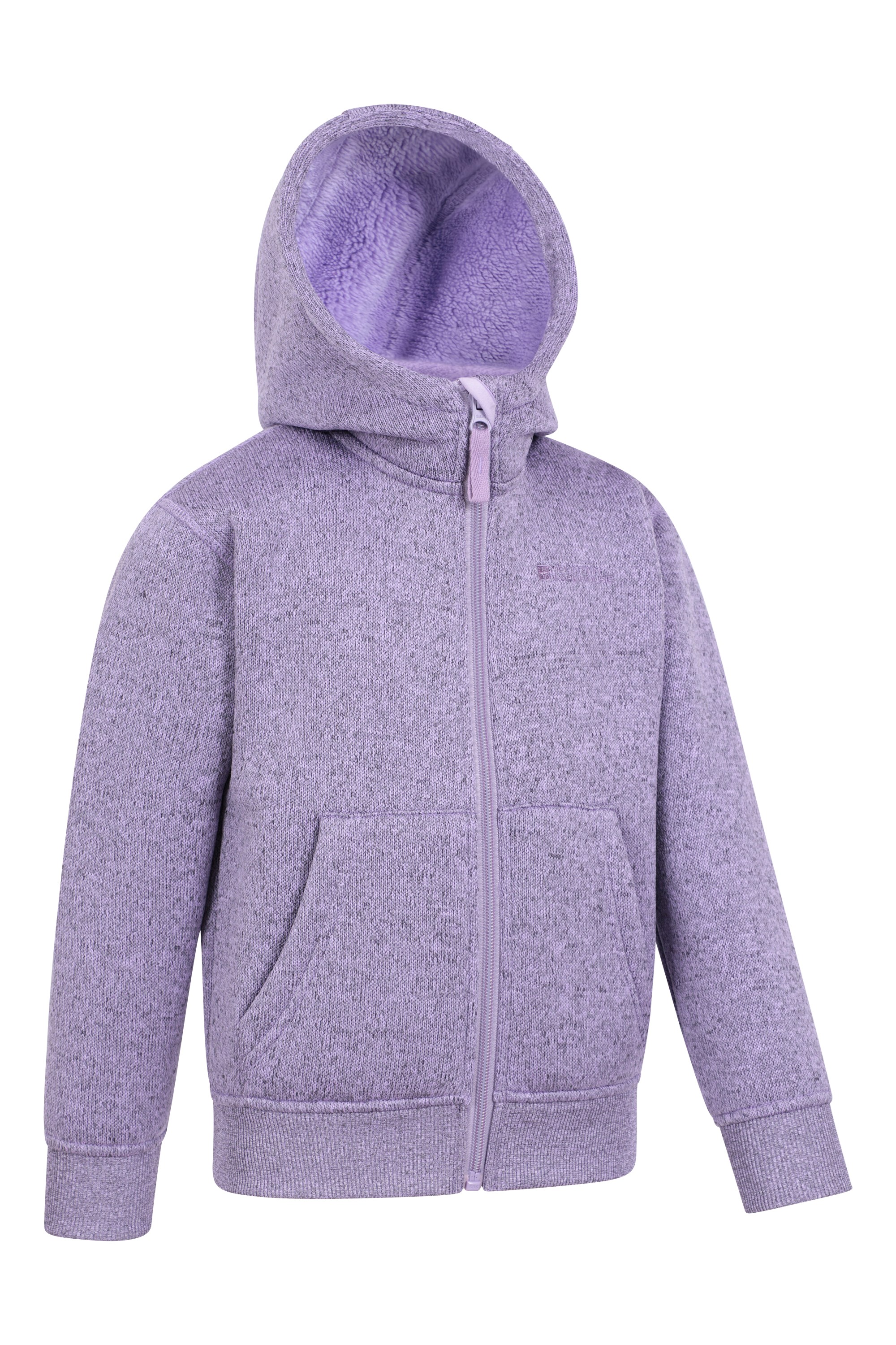 SECOOD Kids Sherpa Lined Hoodie Fleece Jacket for Fall and Winter