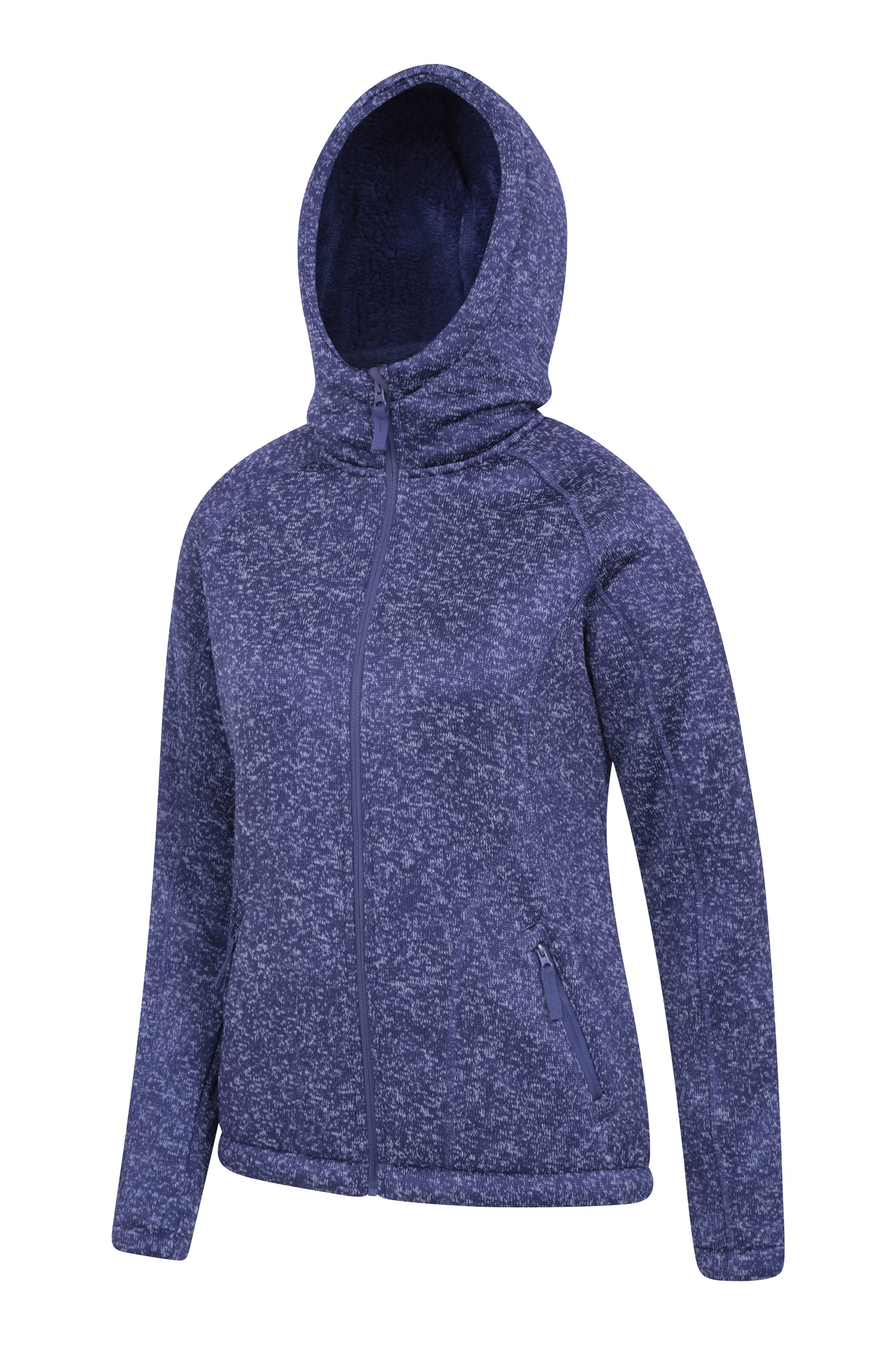 nevis womens fur lined hoodie