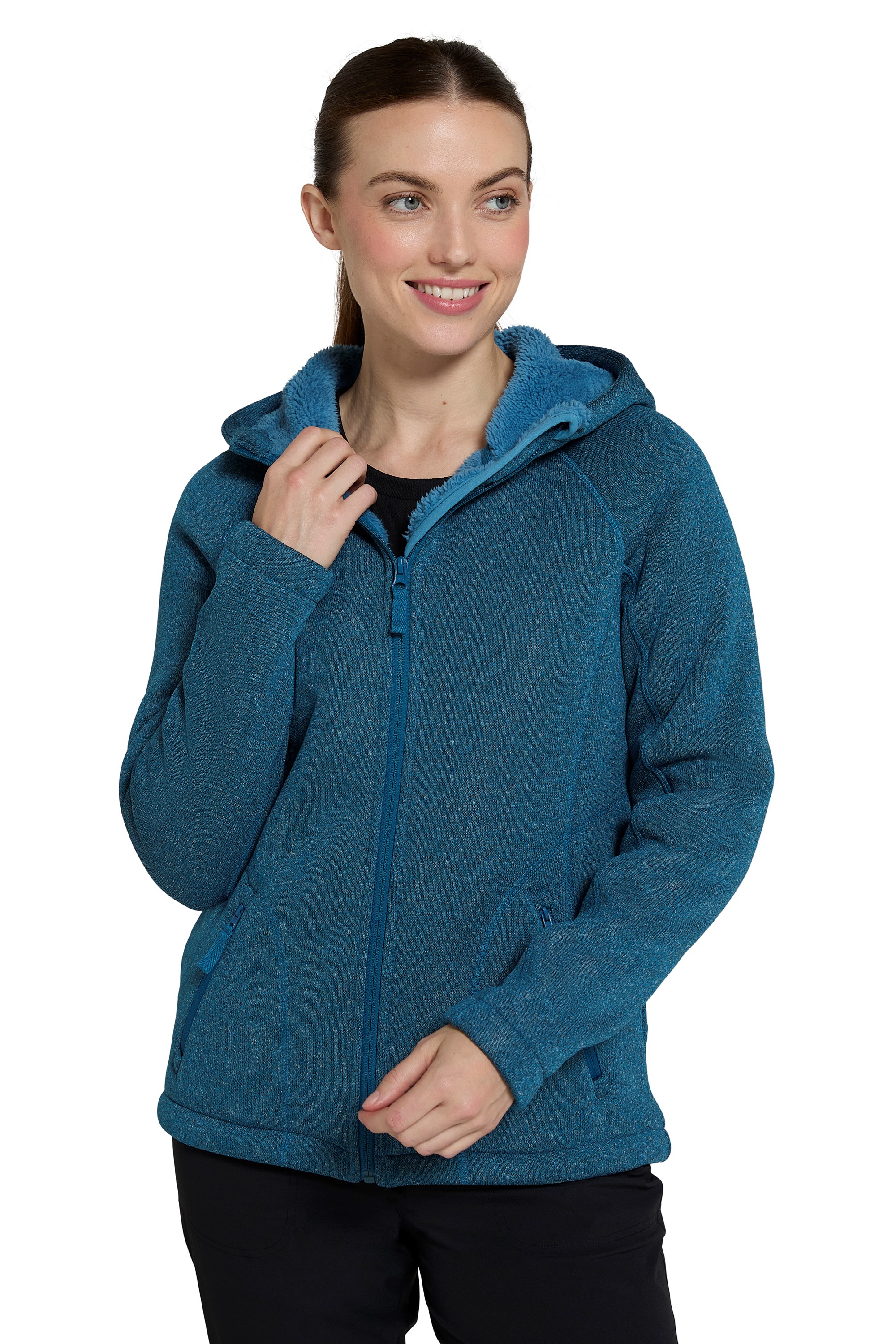 Fur lined hoodie ladies store