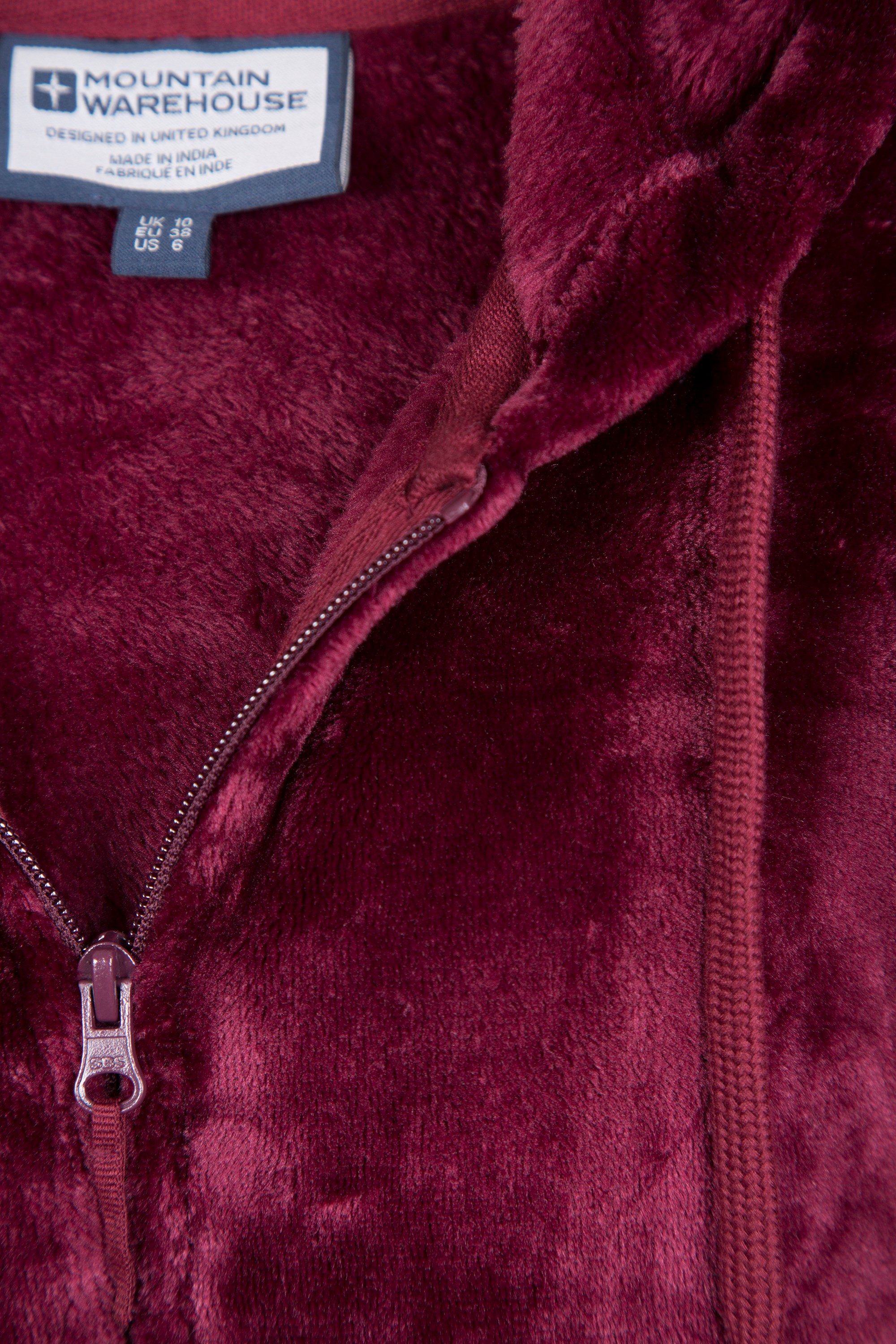 mountain warehouse hooded fleece