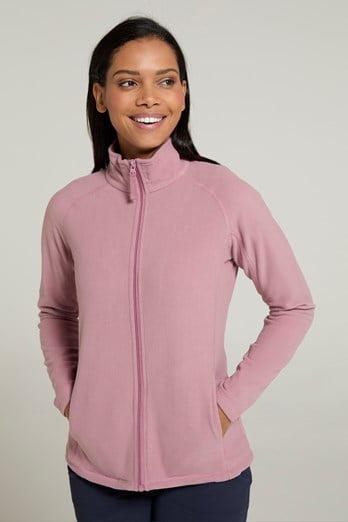 Raso Womens Fleece Jacket Bright Pink