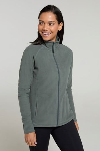 Raso Womens Fleece Jacket Khaki