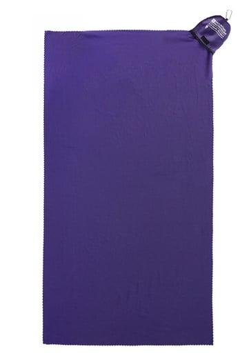 Clip Travel Towel - 70 x 130cm Dark Purple