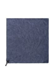 Serviette Travel Micro Towelling – Grande – 130 x 70 cm Bleu Marine