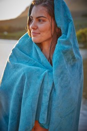 Micro Towelling Travel Towel - Large - 130 x 70cm Teal