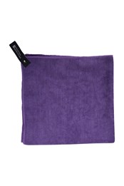 Micro Towelling Travel Towel - Medium - 120 x 60cm Dark Purple