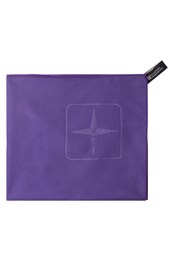 Serviette de microfibre Travel - Géante - 150 x 85cm Violet Sombre