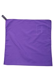 Serviette Microfibre Travel – Grande – 130 x 70 cm Violet Sombre