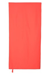 Mikrofaser-Reisehandtuch - Groß - 130 x 70 cm Rot