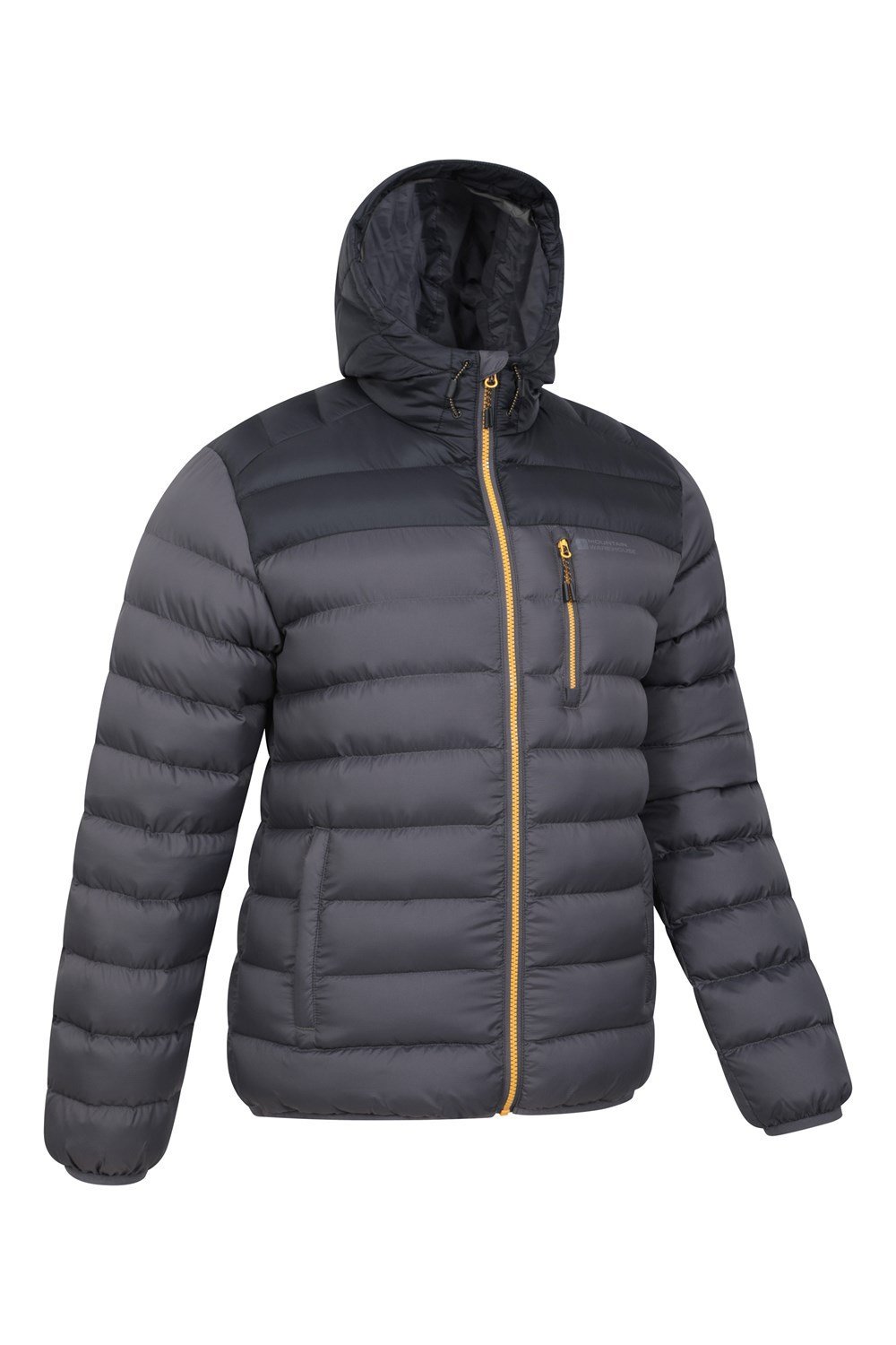 Mountain Warehouse Mens Padded Winter Jacket Water-resistant Lightweight Coat - Picture 24 of 58