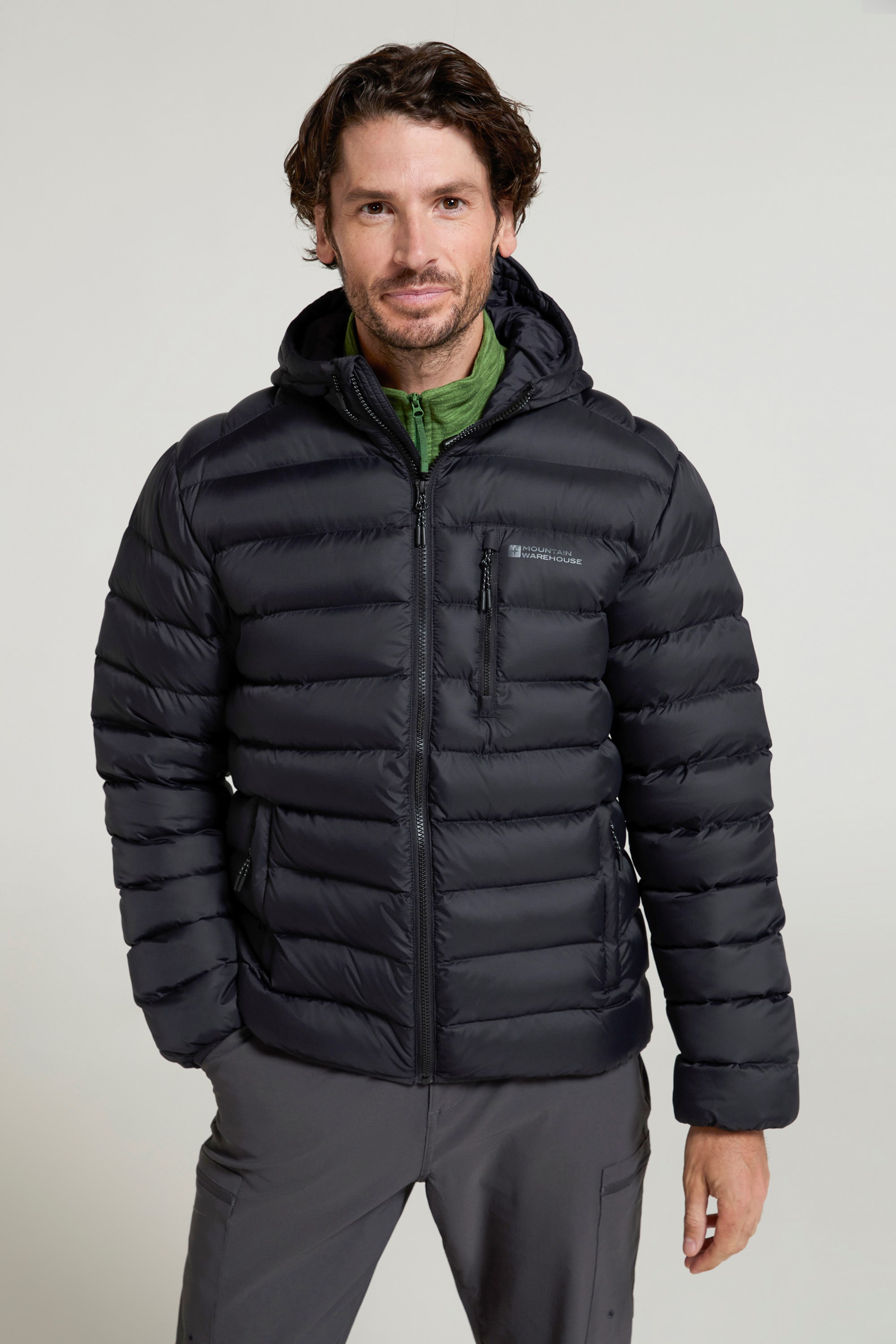 Padded lightweight jacket mens online