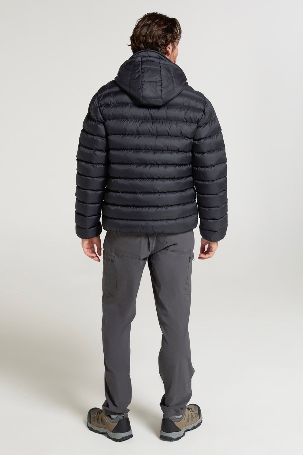 Mountain Warehouse Mens Padded Winter Jacket Water-resistant Lightweight Coat - Picture 32 of 58