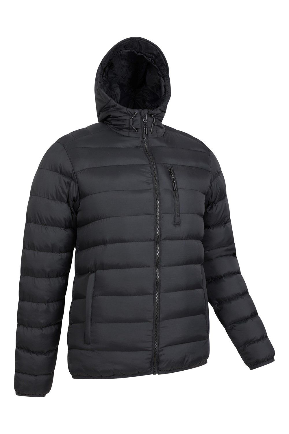 Mountain Warehouse Mens Padded Winter Jacket Water-resistant Lightweight Coat - Picture 35 of 58